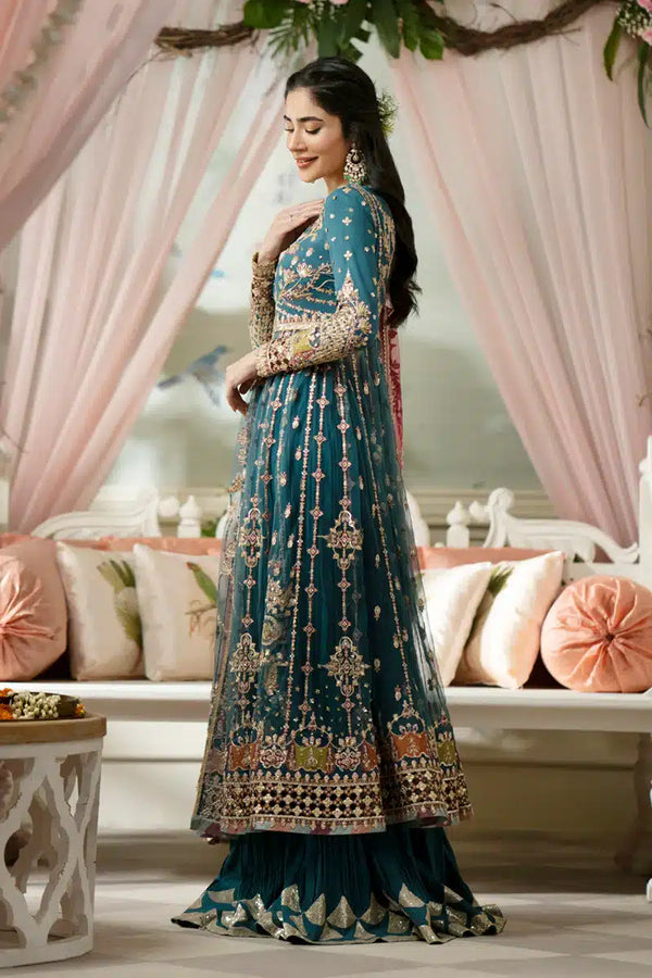Qalamkar | Dilnaz Wedding Formals | DN-02 SABRINA by Qalamkar - Designer Dress  - Type : Wedding Dress - Available at Libayah - 100% Original 