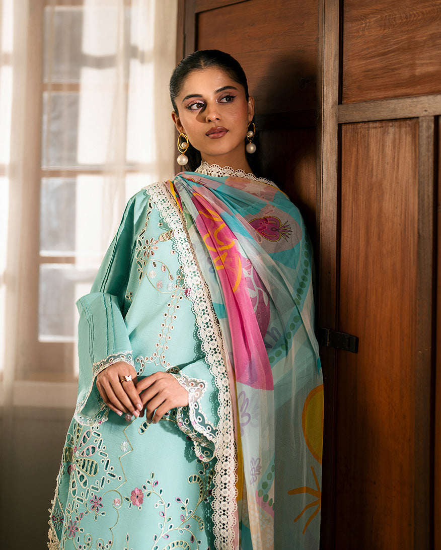 Roheenaz | Aashiyana Lawn | Dania by Roheenaz - Designer Dress - Type: Ladies Clothes - Available at Libayah - 100% Original