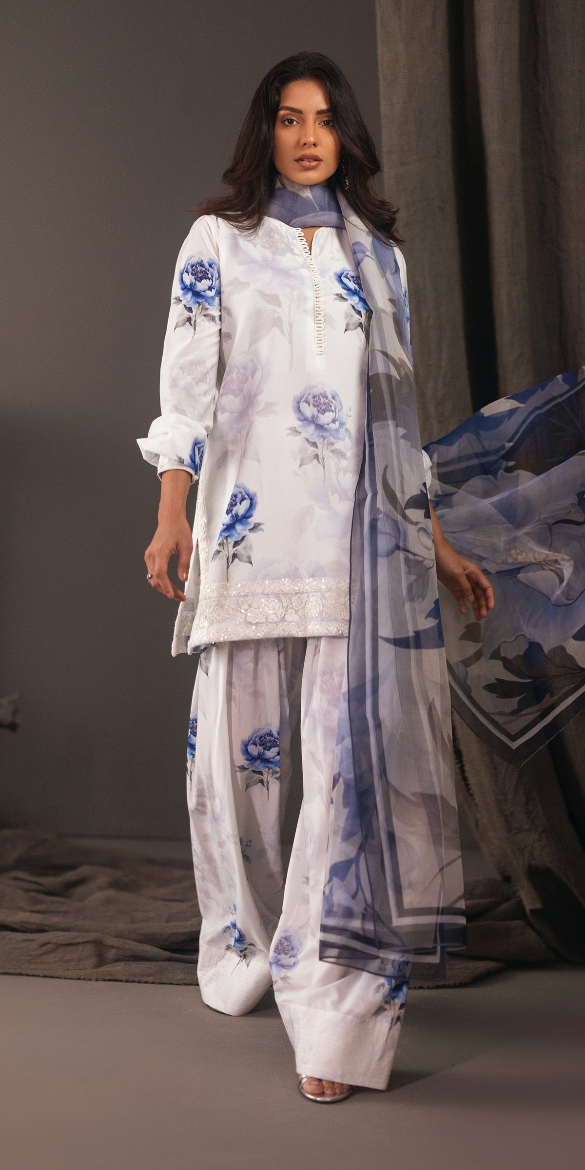 Erum Khan | Beyond Basic | RADIANT RHYTHM by Erum Khan - Designer Dress - Type: Ladies Clothes - Available at Libayah - 100% Original