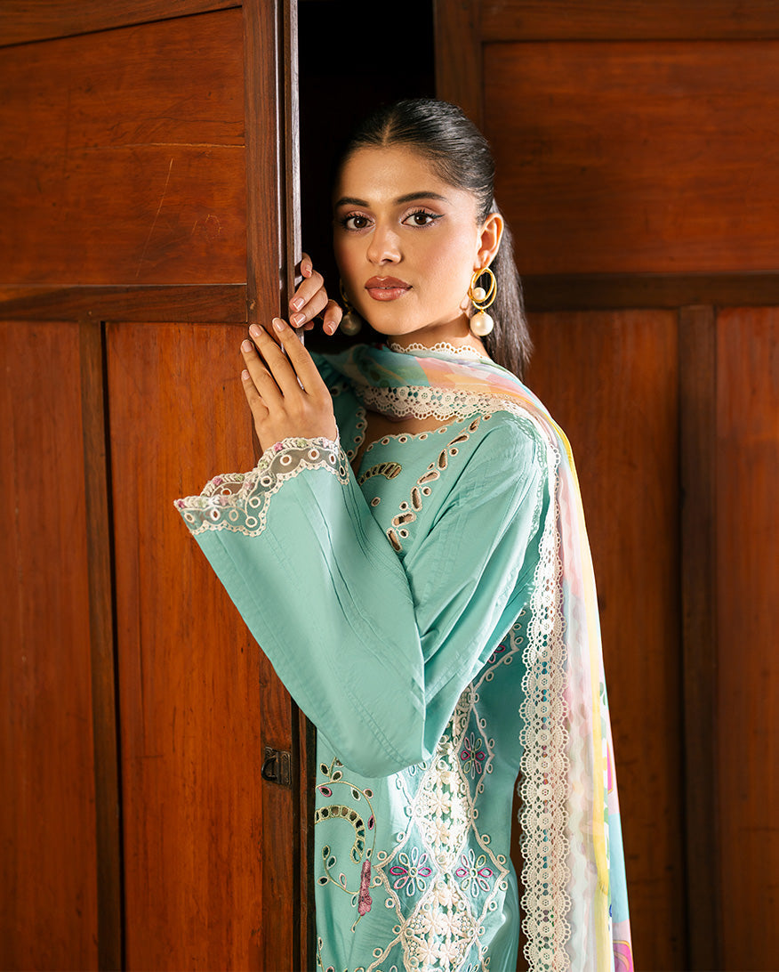 Roheenaz | Aashiyana Lawn | Dania by Roheenaz - Designer Dress - Type: Ladies Clothes - Available at Libayah - 100% Original