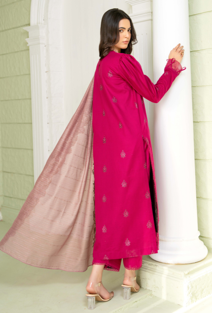 Humdum | Baad e Baharan Lawn | Baad e Baharan - D10 by HumDum - Designer Dress - Type: Ladies Clothes - Available at Libayah - 100% Original