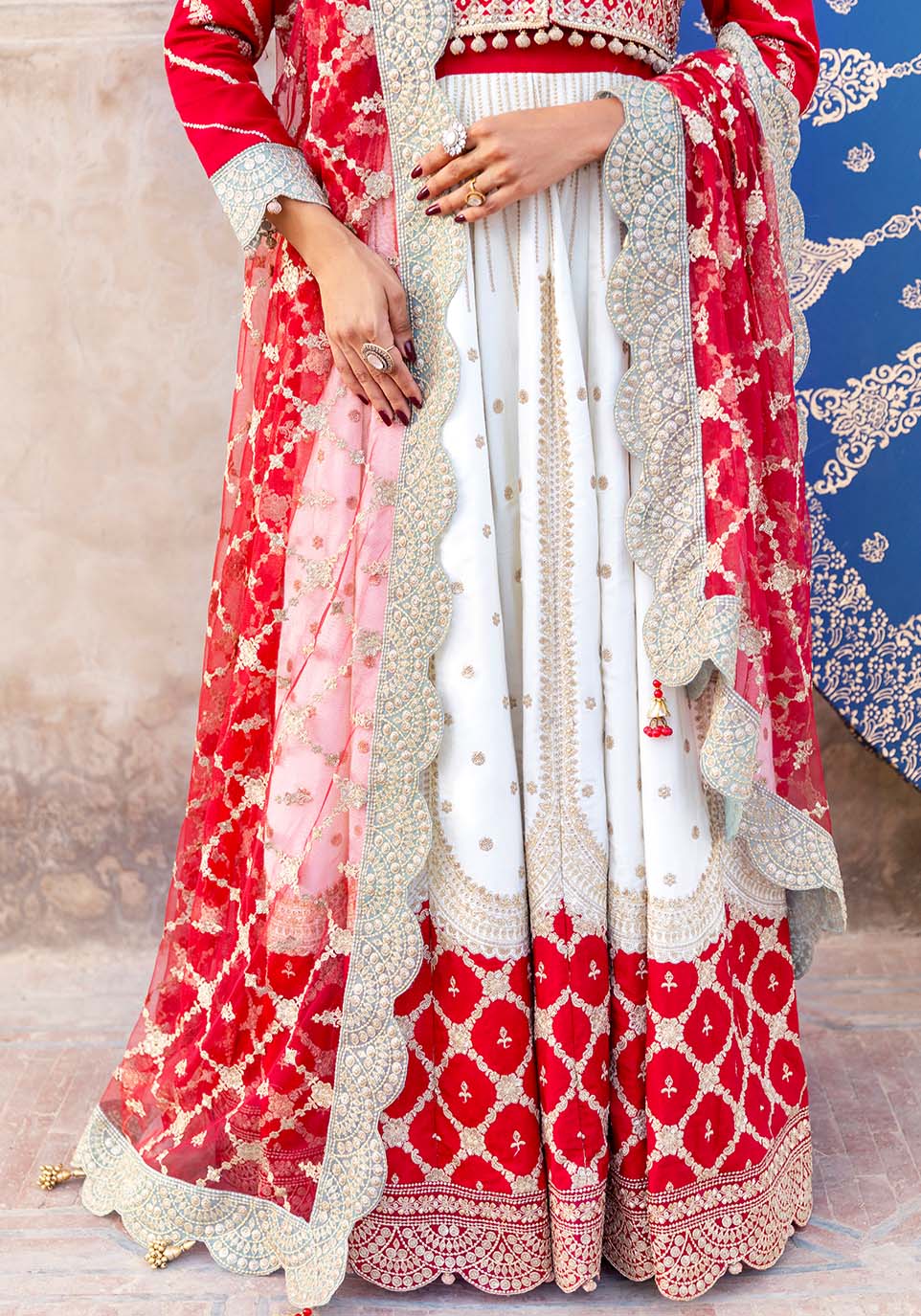 Gulrukh – authentic Pakistani formal dress from the Zarqash Arzoo Festive Collection collection for women in the UK.