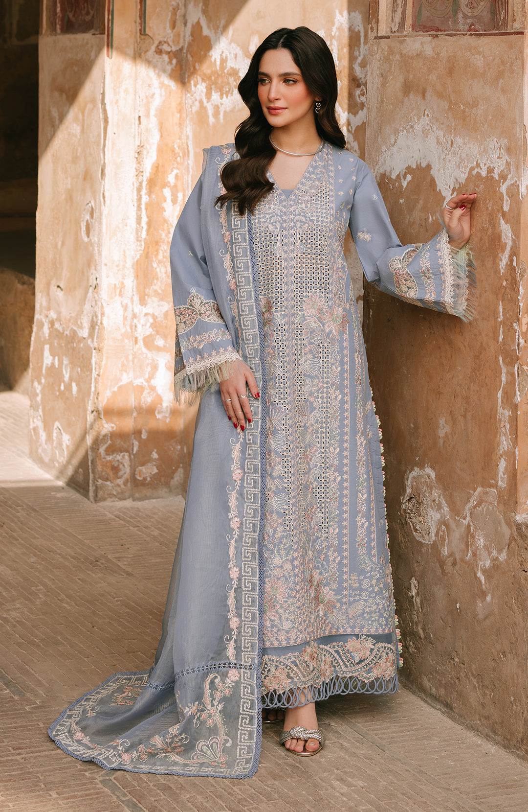 Fiona | Sarang Lawn 25 | Aysel by Fiona - Designer Dress - Type: Ladies Clothes - Available at Libayah - 100% Original