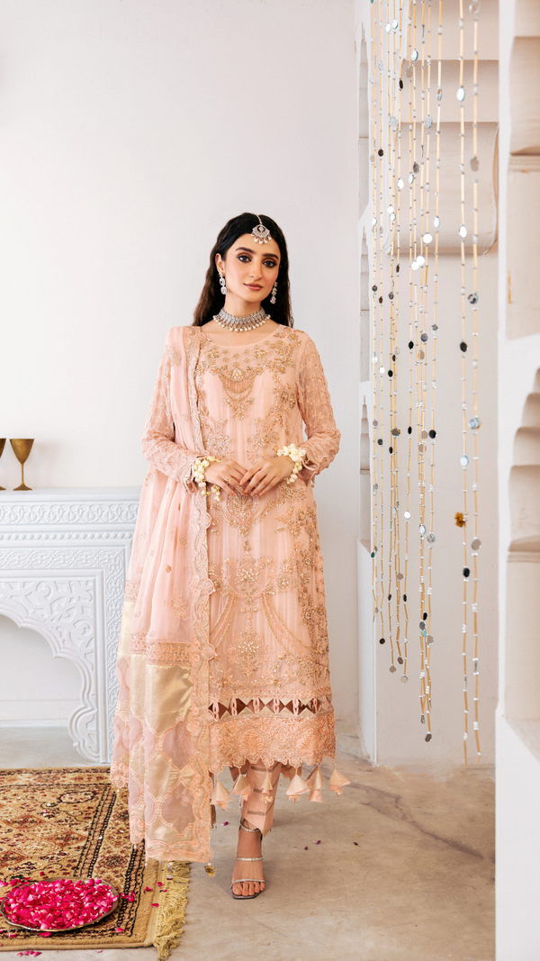 Zebtan | Zircon Wedding Formals | SHAMA ZQ-05 by Zebtan - Designer Dress - Type: Ladies Clothes - Available at Libayah - 100% Original