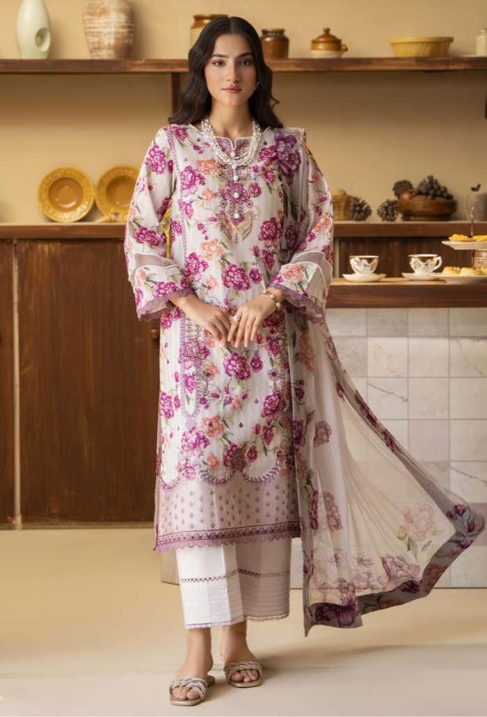 Humdum | Senora Lawn 25 | Senora - D10 by Humdum - Designer Dress - Type: Ladies Clothes - Available at Libayah - 100% Original