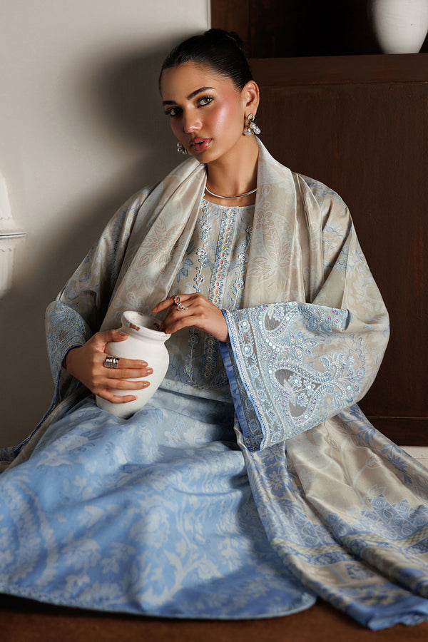 Baroque | Luxury Summer Pret | UF-4524 by Baroque - Designer Dress  - Type : Ladies Clothes - Available at Libayah - 100% Original 