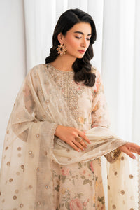 Baroque | Formals Collection | EMBROIDERED COTTON PATTI UF-691 by Baroque - Designer Dress  - Type : Ladies Clothes - Available at Libayah - 100% Original 