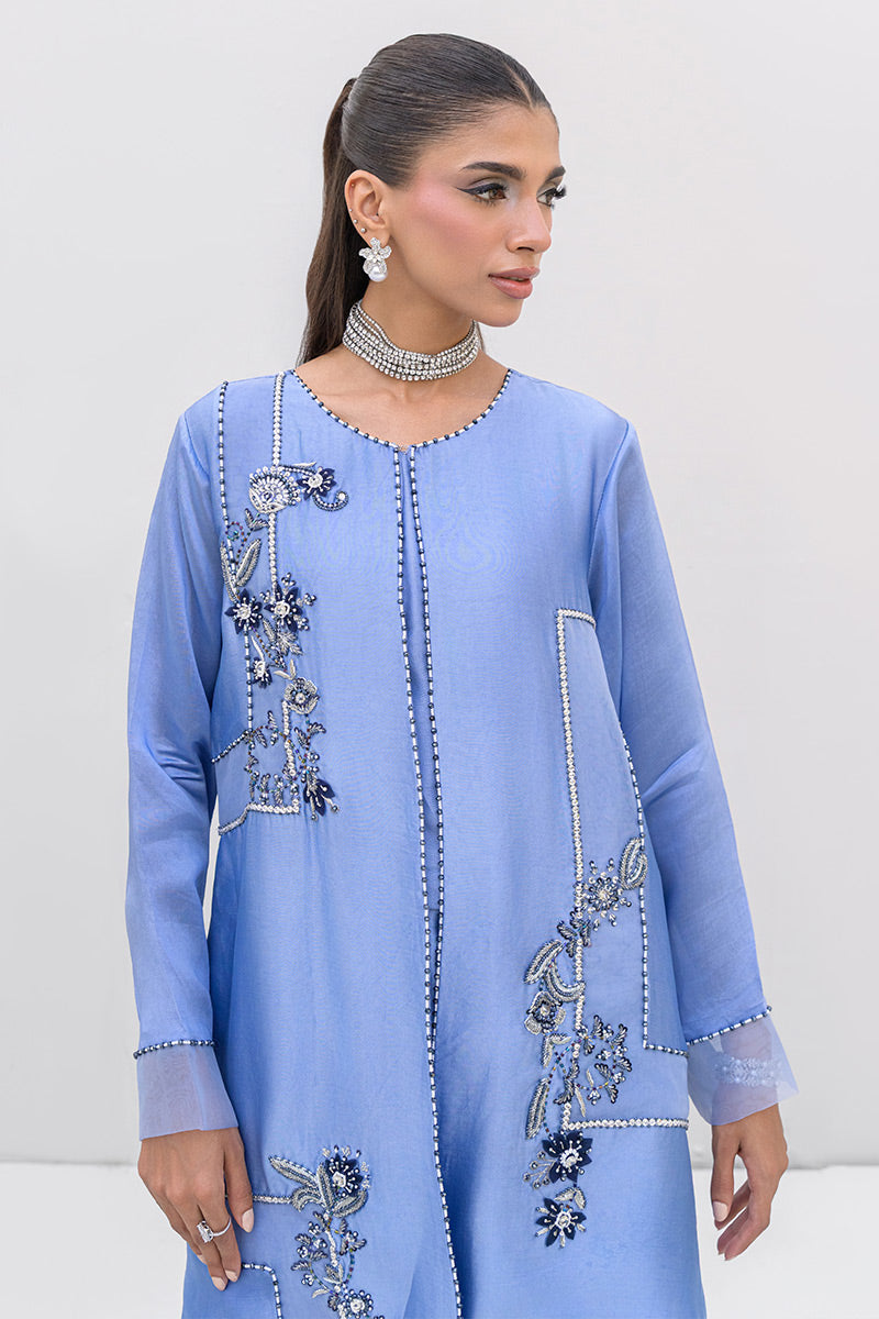 Chic Ophicial | Aarzu Luxe Pret | Moon Light Tiles by Chic Ophicial - Designer Dress  - Type : Ladies Clothes - Available at Libayah - 100% Original 