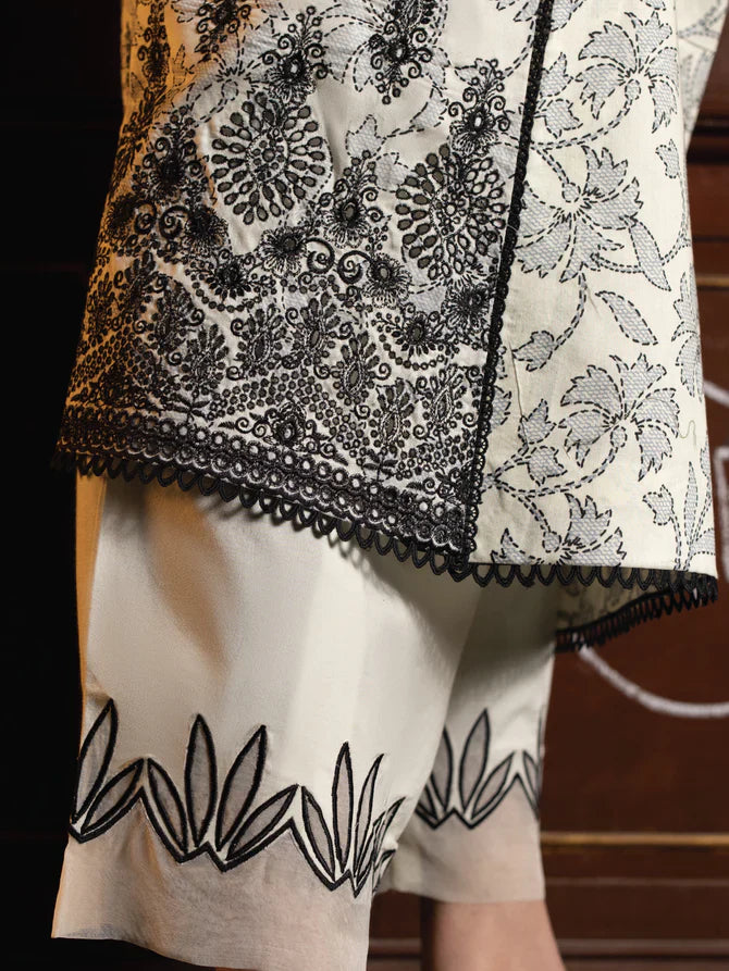 Faiza Faisal | Maya Luxury Lawn | Deniz by Faiza Faisal - Designer Dress - Type: Ladies Clothes - Available at Libayah - 100% Original