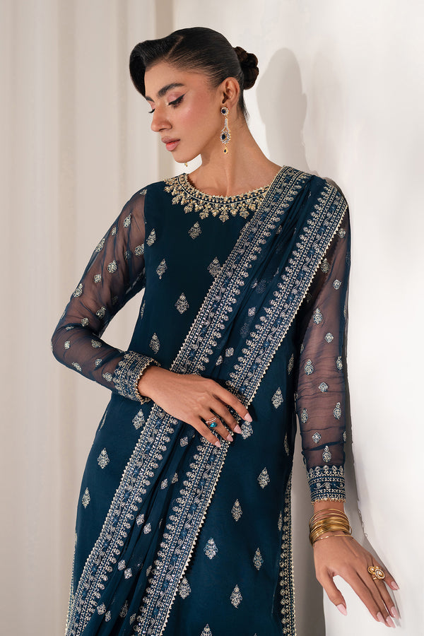 Baroque | Formal Collection | UF-4142 by Baroque - Designer Dress  - Type : Ladies Clothes - Available at Libayah - 100% Original 