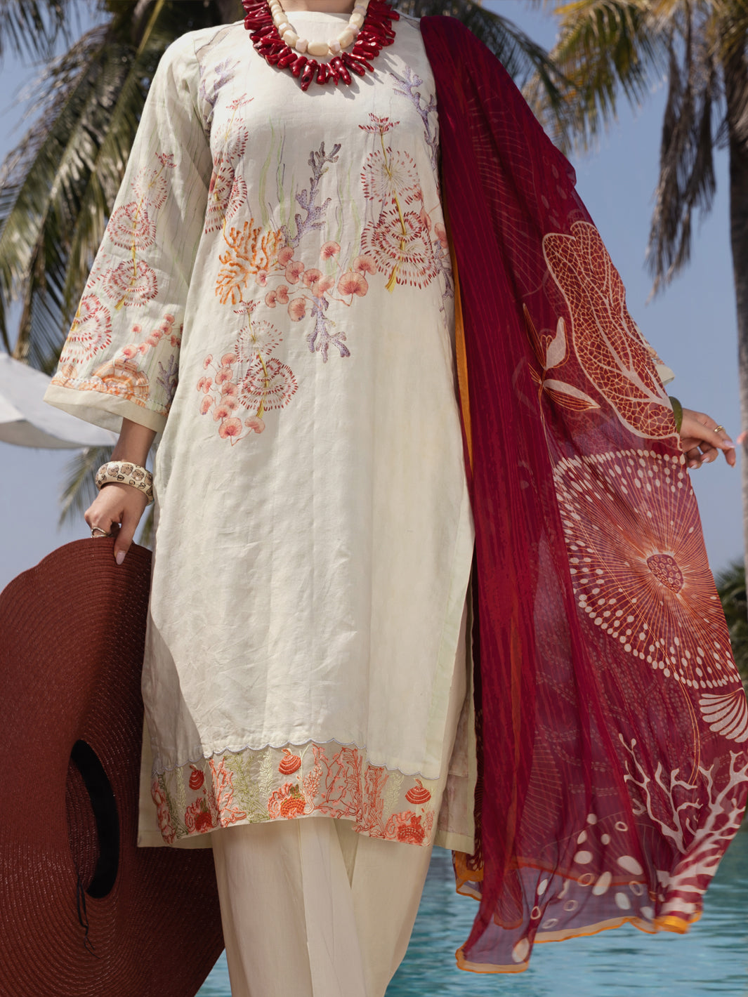 Almirah | Luxury Edit | ALP-3PS-1518 by Almirah - Designer Dress - Type: Luxury - Available at Libayah - 100% Original