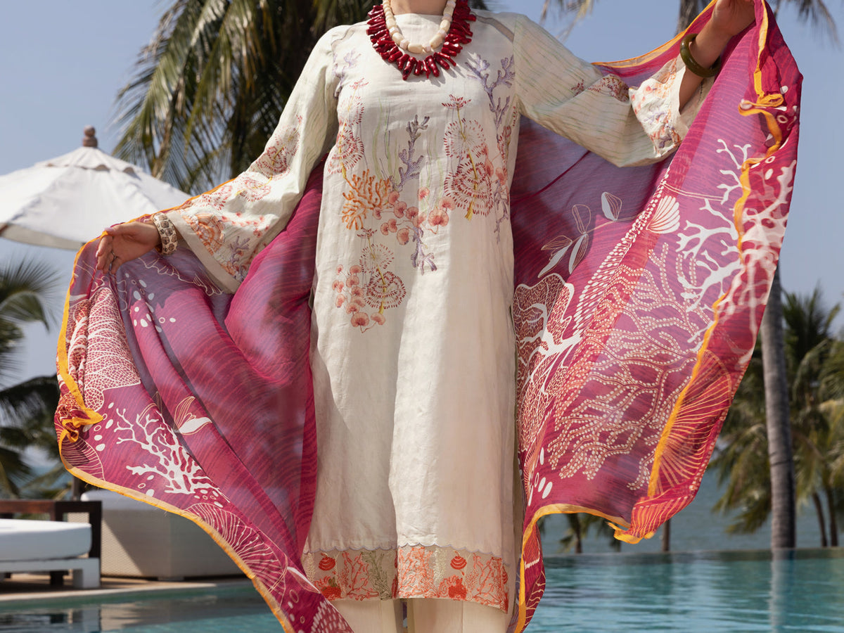 Almirah | Luxury Edit | ALP-3PS-1518 by Almirah - Designer Dress - Type: Luxury - Available at Libayah - 100% Original