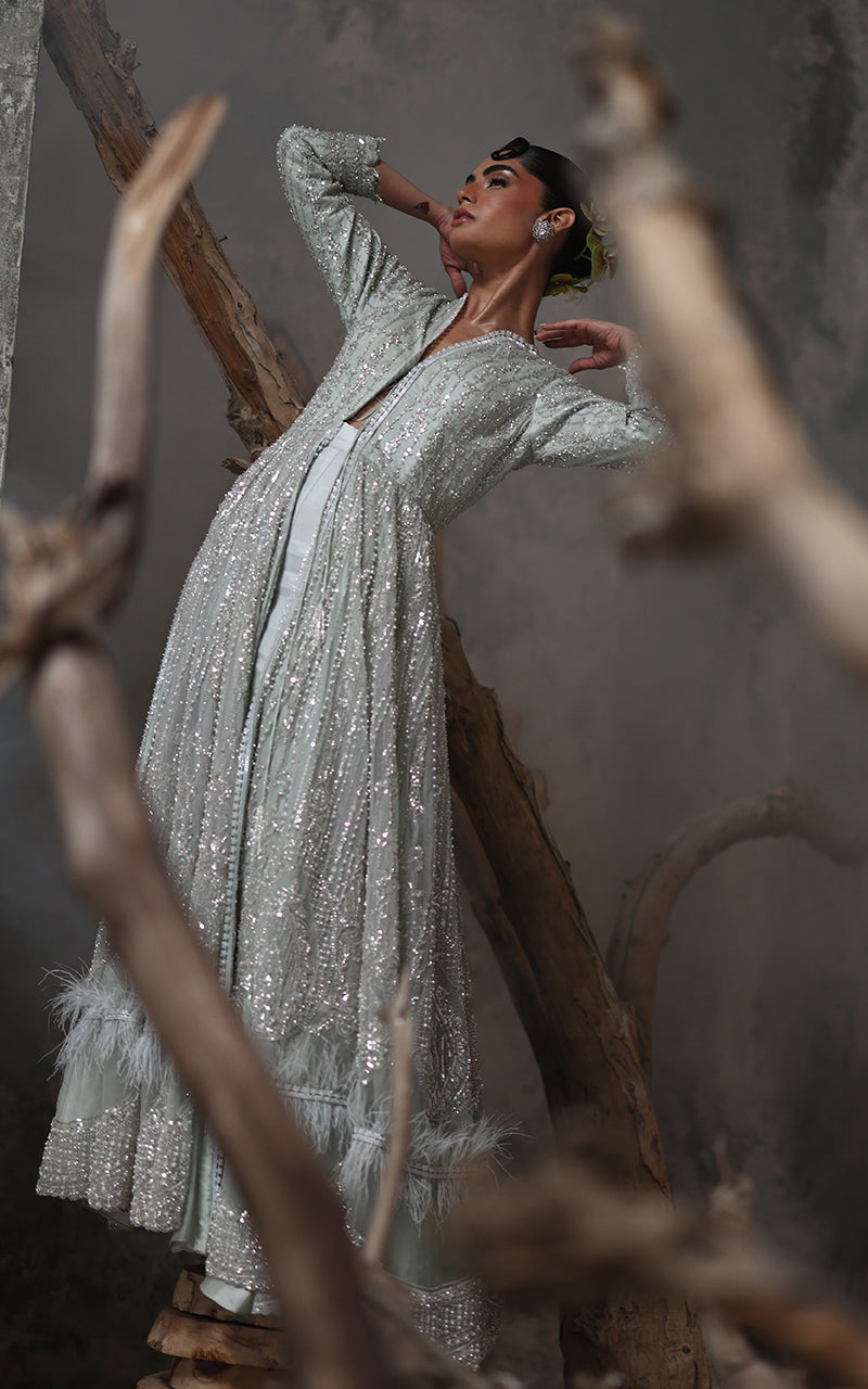 Threads and Motifs | Formal Dresses 25 | EMBROIDERED DRESS by Threads and Motifs - Designer Dress  - Type : Ladies Clothes - Available at Libayah - 100% Original 