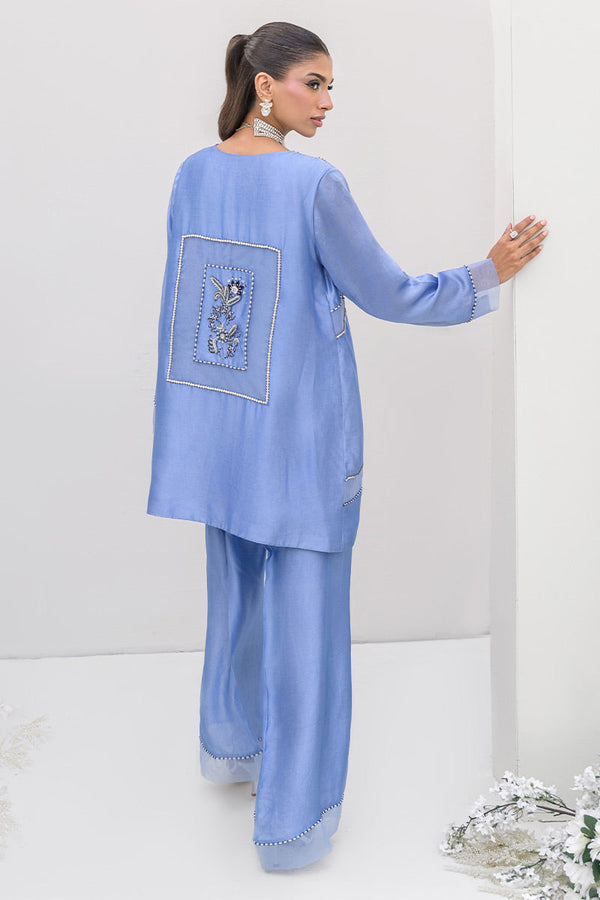 Chic Ophicial | Aarzu Luxe Pret | Moon Light Tiles by Chic Ophicial - Designer Dress  - Type : Ladies Clothes - Available at Libayah - 100% Original 