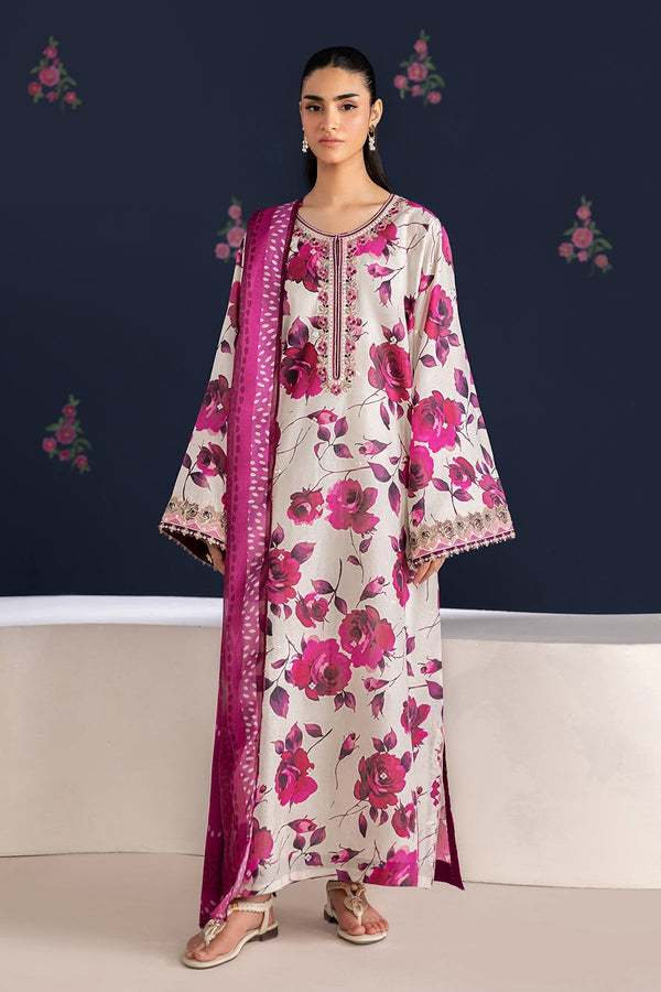Baroque | Luxury Summer Pret | UF-4463 by Baroque - Designer Dress  - Type : Ladies Clothes - Available at Libayah - 100% Original 