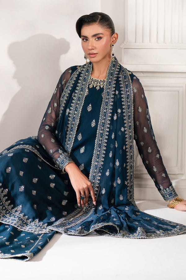 Baroque | Formal Collection | UF-4142 by Baroque - Designer Dress  - Type : Ladies Clothes - Available at Libayah - 100% Original 