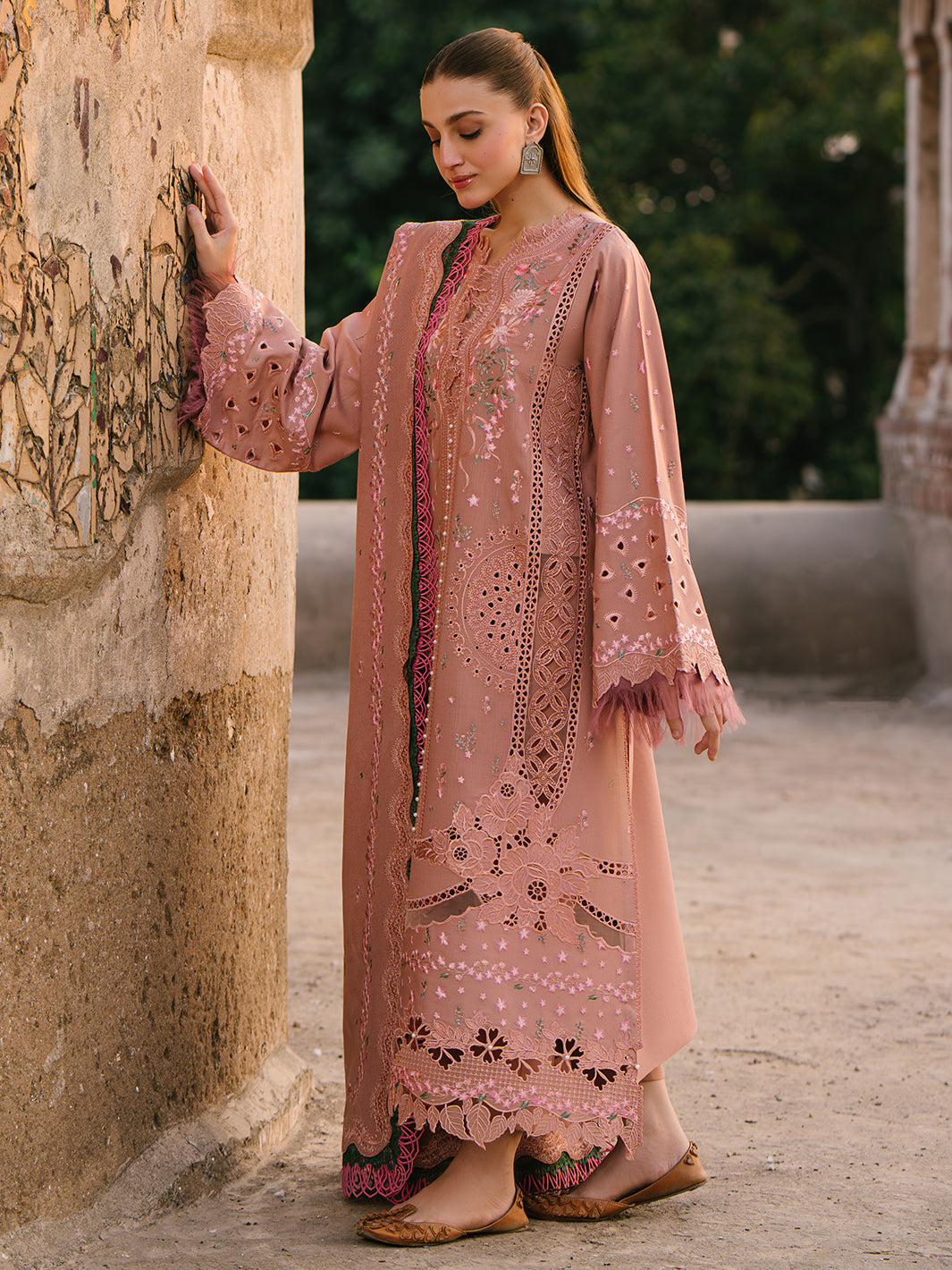 Bin Ilyas | Gulabi Baagh Winter 24 | 152 A by Bin Ilyas - Designer Dress - Type: Ladies Clothes - Available at Libayah - 100% Original