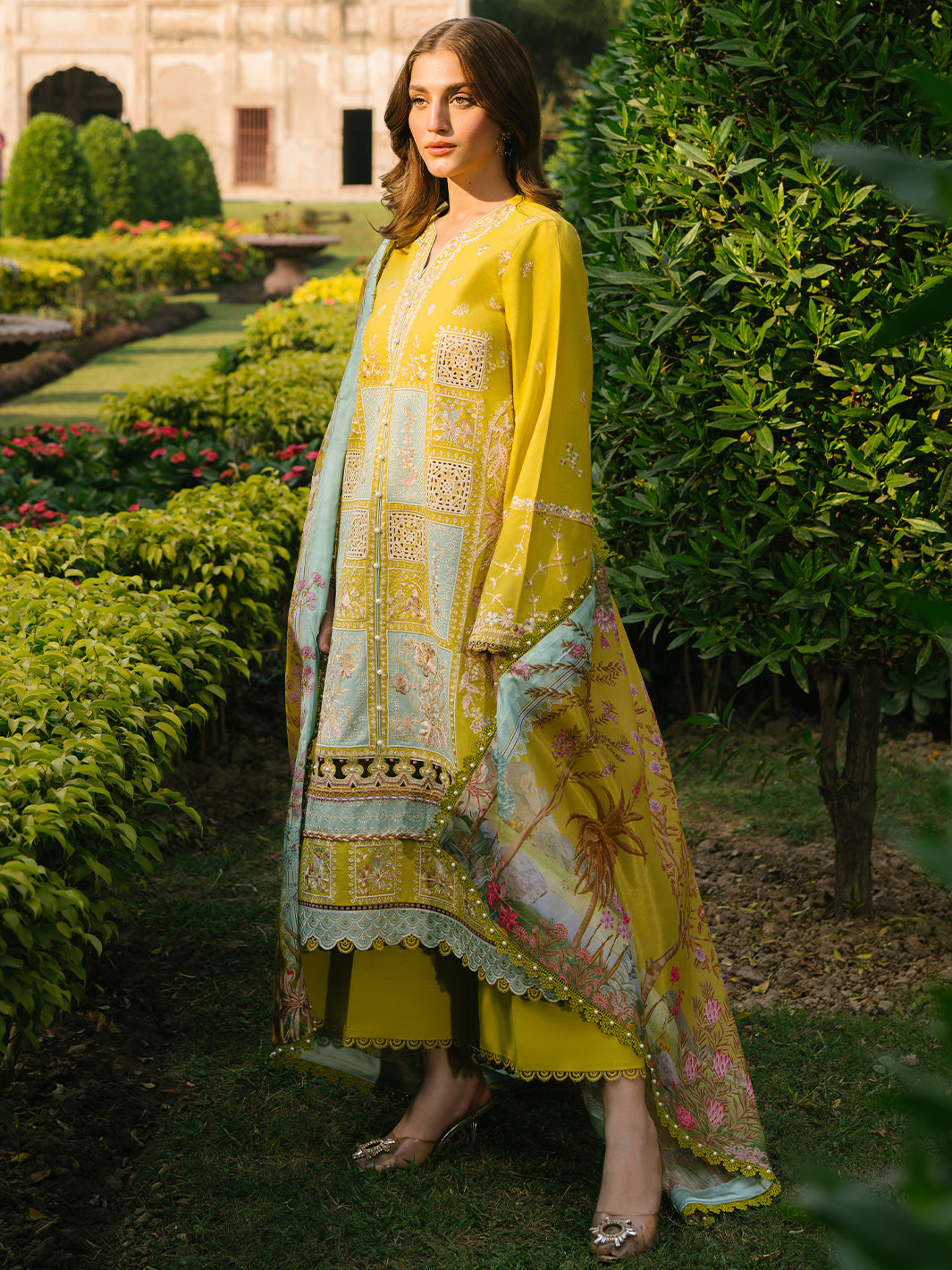 Bin Ilyas | Gulabi Baagh Winter 24 | 153 A by Bin Ilyas - Designer Dress - Type: Ladies Clothes - Available at Libayah - 100% Original