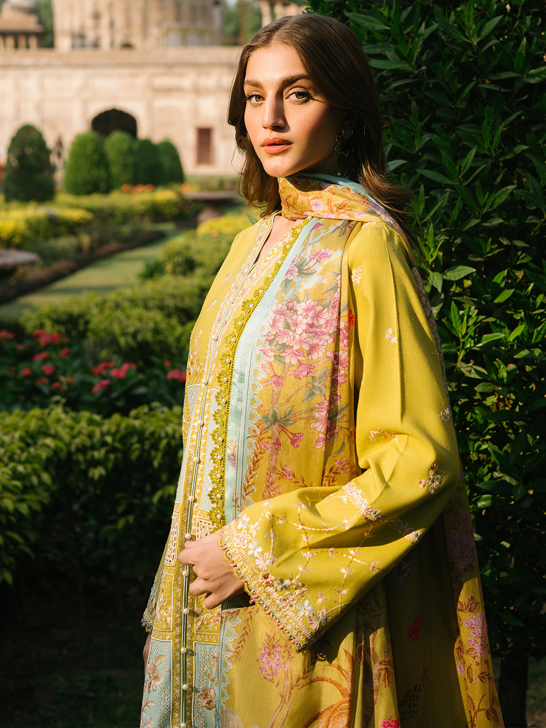 Bin Ilyas | Gulabi Baagh Winter 24 | 153 A by Bin Ilyas - Designer Dress - Type: Ladies Clothes - Available at Libayah - 100% Original