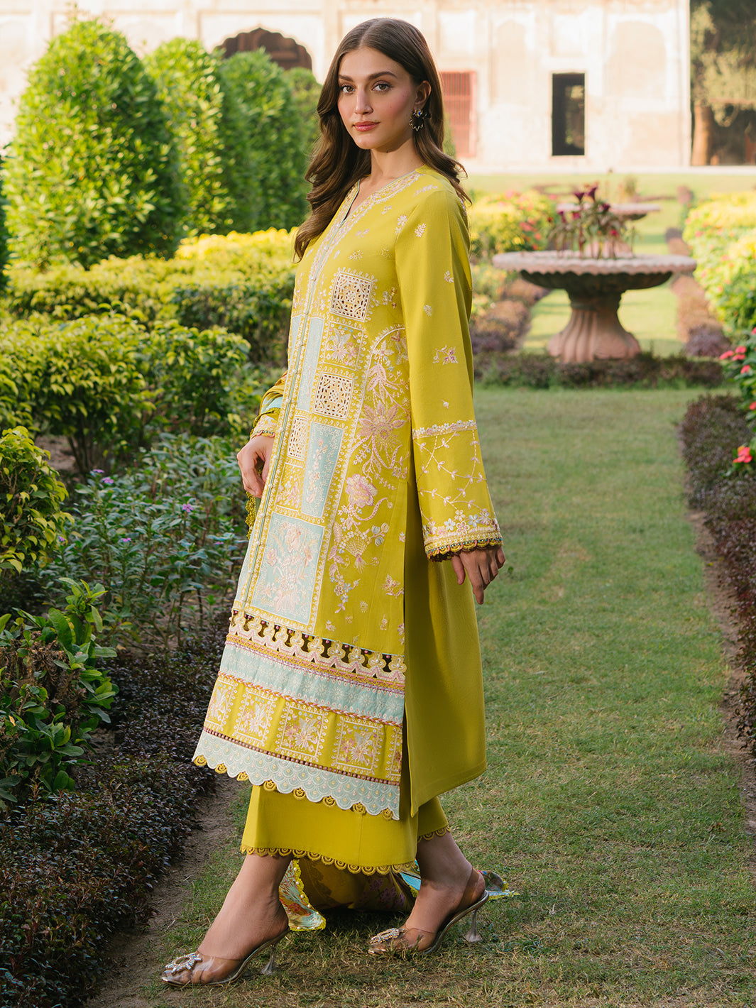Bin Ilyas | Gulabi Baagh Winter 24 | 153 A by Bin Ilyas - Designer Dress - Type: Ladies Clothes - Available at Libayah - 100% Original