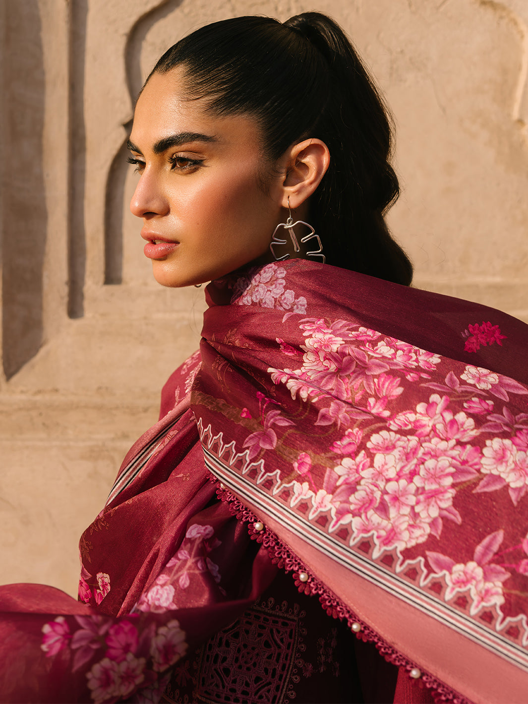 Bin Ilyas | Gulabi Baagh Winter 24 | 153 B by Bin Ilyas - Designer Dress - Type: Ladies Clothes - Available at Libayah - 100% Original