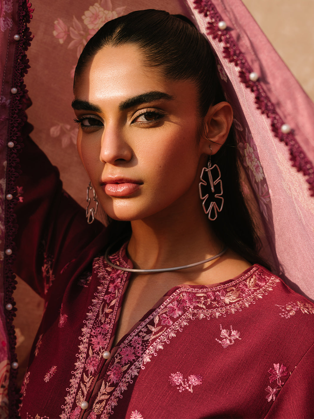 Bin Ilyas | Gulabi Baagh Winter 24 | 153 B by Bin Ilyas - Designer Dress - Type: Ladies Clothes - Available at Libayah - 100% Original