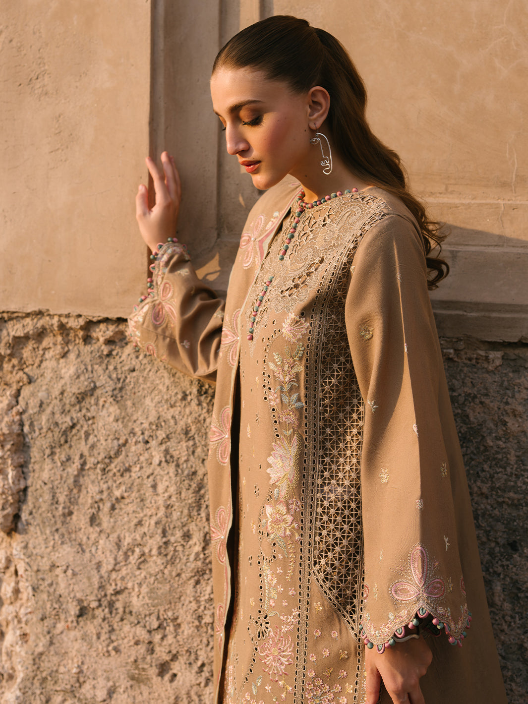 Bin Ilyas | Gulabi Baagh Winter 24 | 154 A by Bin Ilyas - Designer Dress - Type: Ladies Clothes - Available at Libayah - 100% Original
