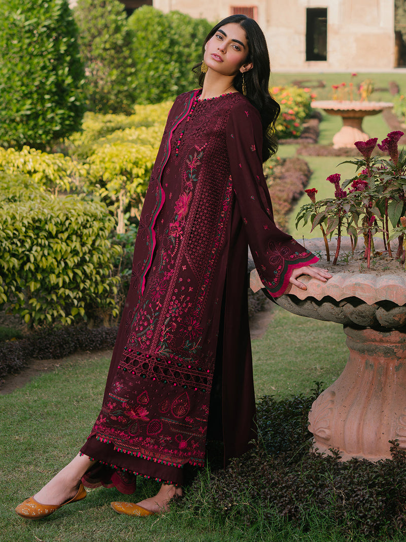 Bin Ilyas | Gulabi Baagh Winter 24 | 154 B by Bin Ilyas - Designer Dress - Type: Ladies Clothes - Available at Libayah - 100% Original