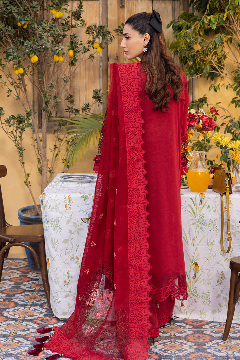 Saad Shaikh | La Amour Luxury Lawn | Rose