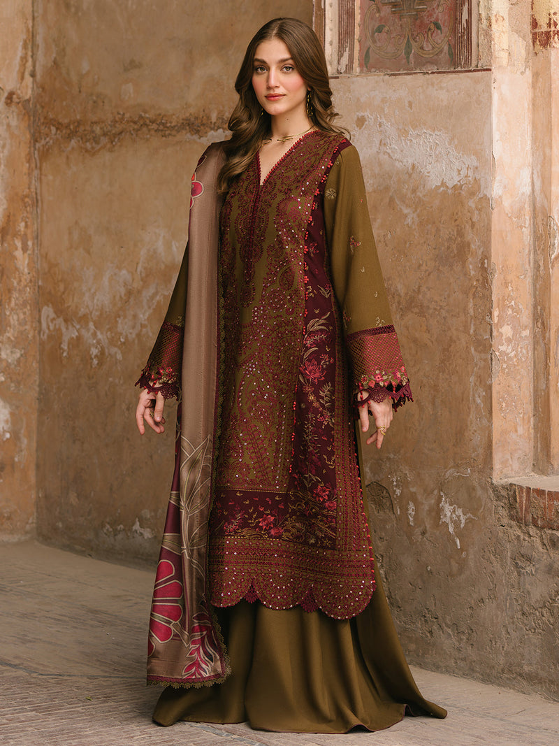 Bin Ilyas | Gulabi Baagh Winter 24 | 156 A by Bin Ilyas - Designer Dress - Type: Ladies Clothes - Available at Libayah - 100% Original