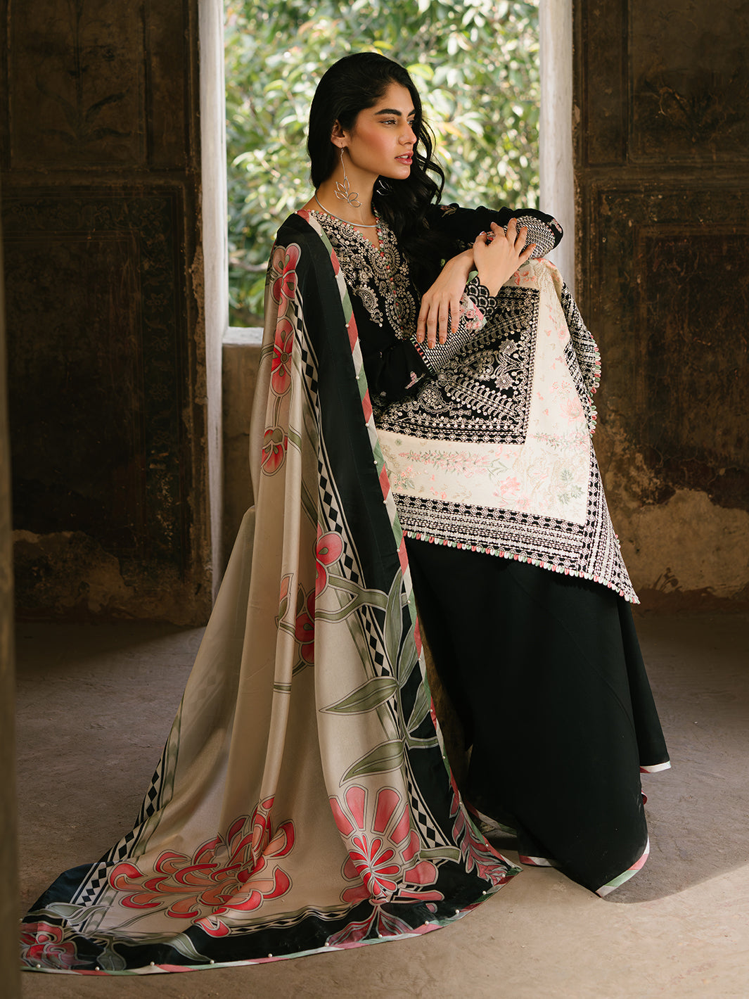 Bin Ilyas | Gulabi Baagh Winter 24 | 156 B by Bin Ilyas - Designer Dress - Type: Ladies Clothes - Available at Libayah - 100% Original