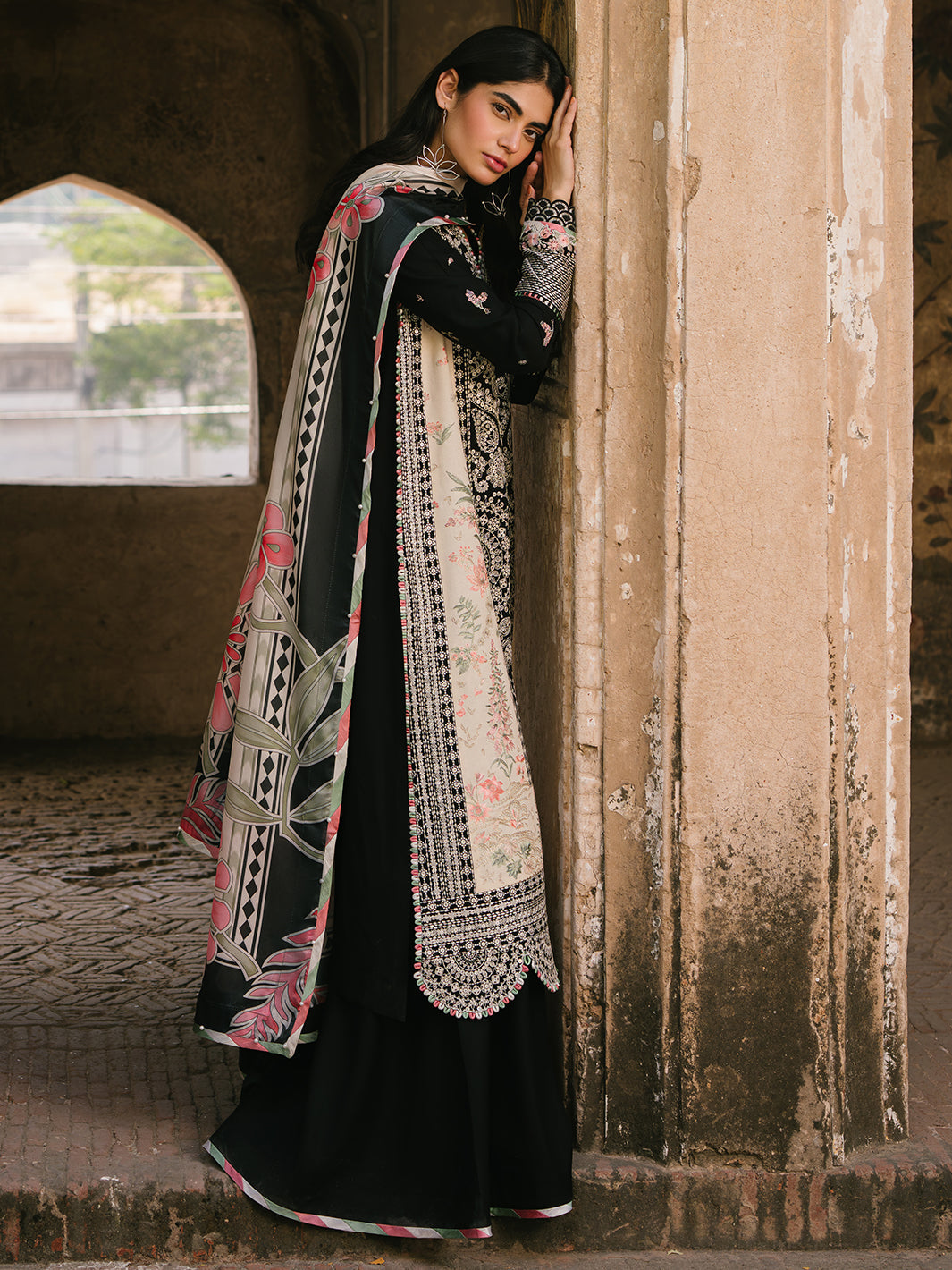 Bin Ilyas | Gulabi Baagh Winter 24 | 156 B by Bin Ilyas - Designer Dress - Type: Ladies Clothes - Available at Libayah - 100% Original