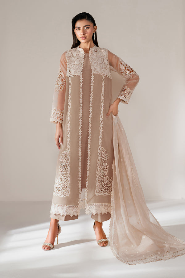 Baroque | Luxury Pret 25 | EMBROIDERED ORGANZA PR-1100 by Baroque - Designer Dress  - Type : Ladies Clothes - Available at Libayah - 100% Original 