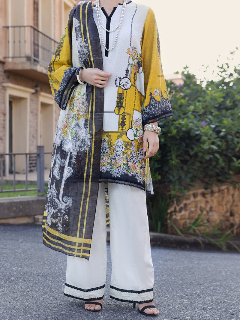 Almirah | Luxury Edit | ALP-3PS-1575 by Almirah - Designer Dress - Type: Luxury - Available at Libayah - 100% Original