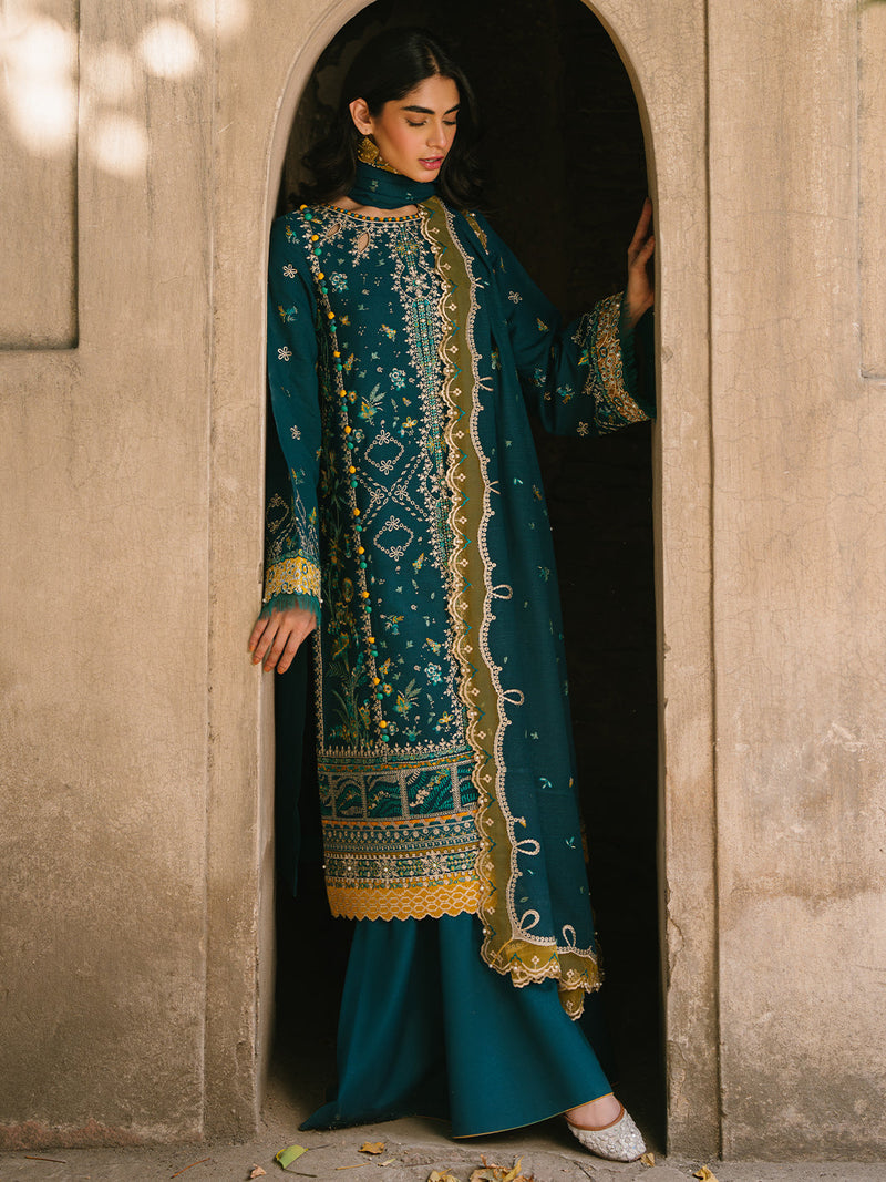 Bin Ilyas | Gulabi Baagh Winter 24 | 157 A by Bin Ilyas - Designer Dress - Type: Ladies Clothes - Available at Libayah - 100% Original