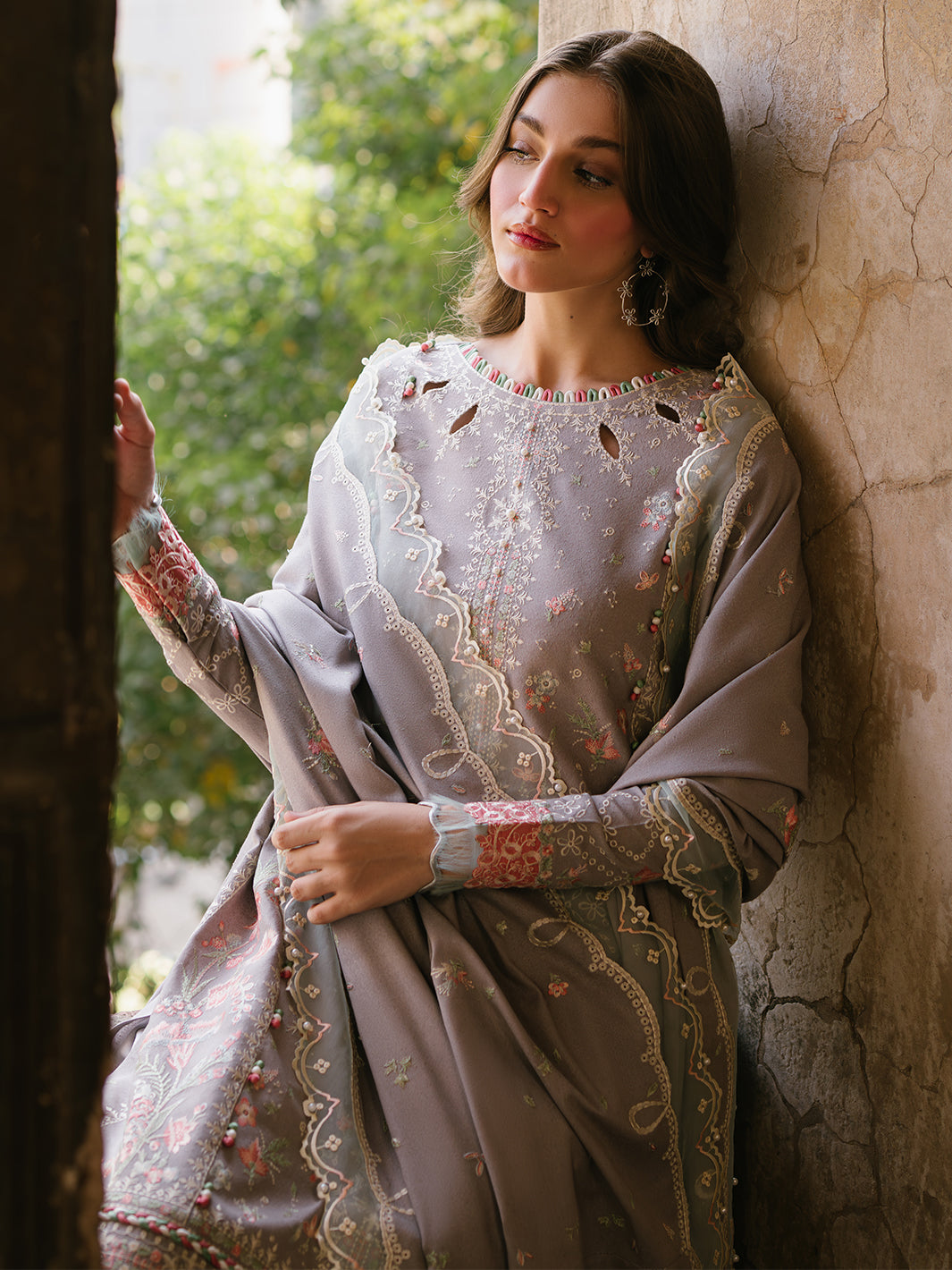 Bin Ilyas | Gulabi Baagh Winter 24 | 157 B by Bin Ilyas - Designer Dress - Type: Ladies Clothes - Available at Libayah - 100% Original