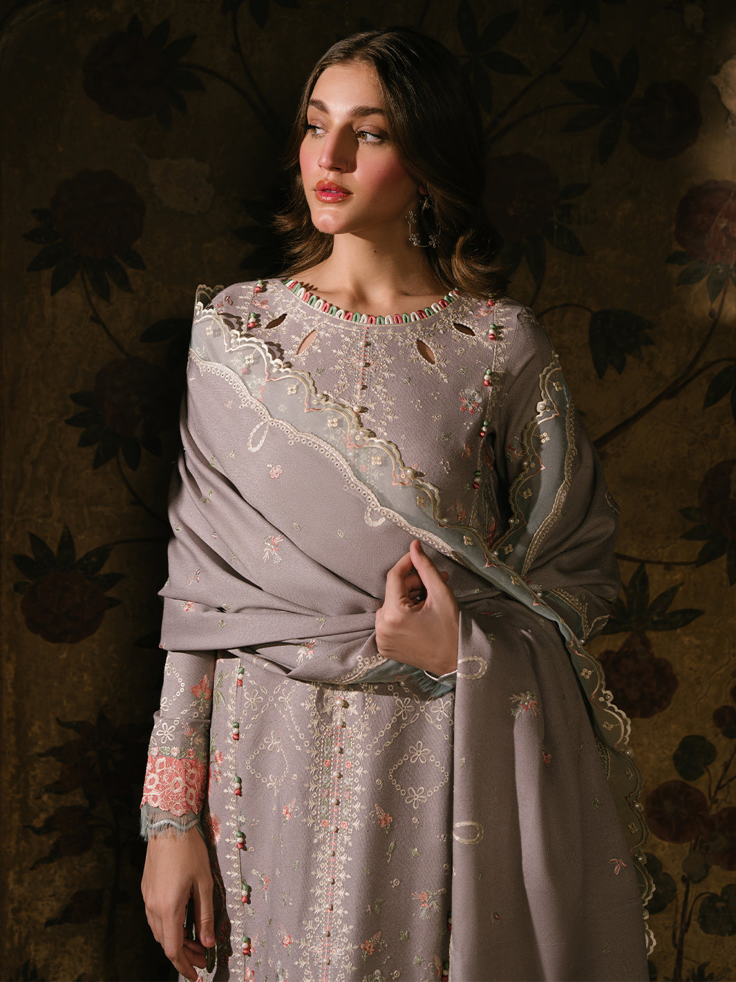 Bin Ilyas | Gulabi Baagh Winter 24 | 157 B by Bin Ilyas - Designer Dress - Type: Ladies Clothes - Available at Libayah - 100% Original