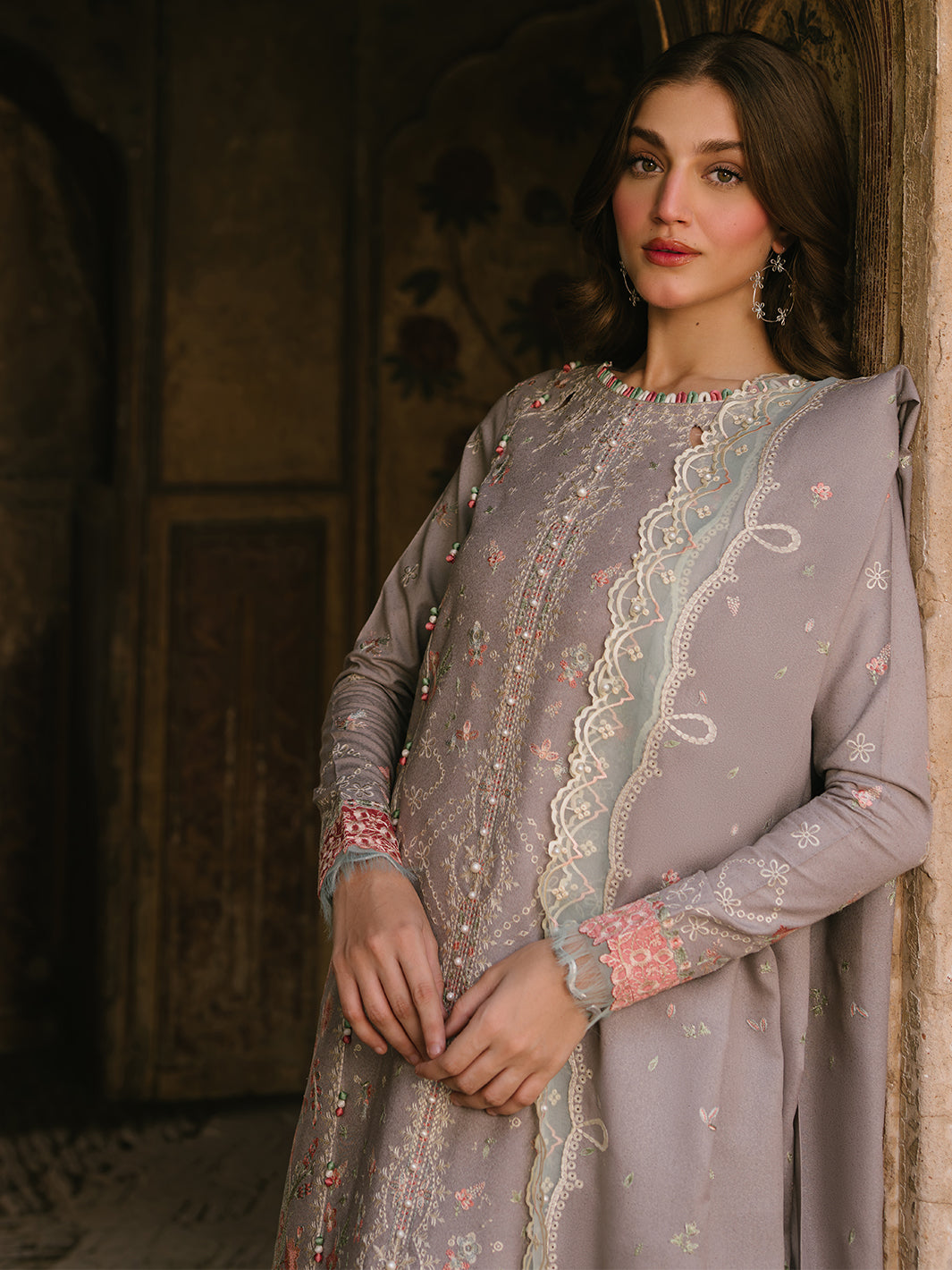 Bin Ilyas | Gulabi Baagh Winter 24 | 157 B by Bin Ilyas - Designer Dress - Type: Ladies Clothes - Available at Libayah - 100% Original