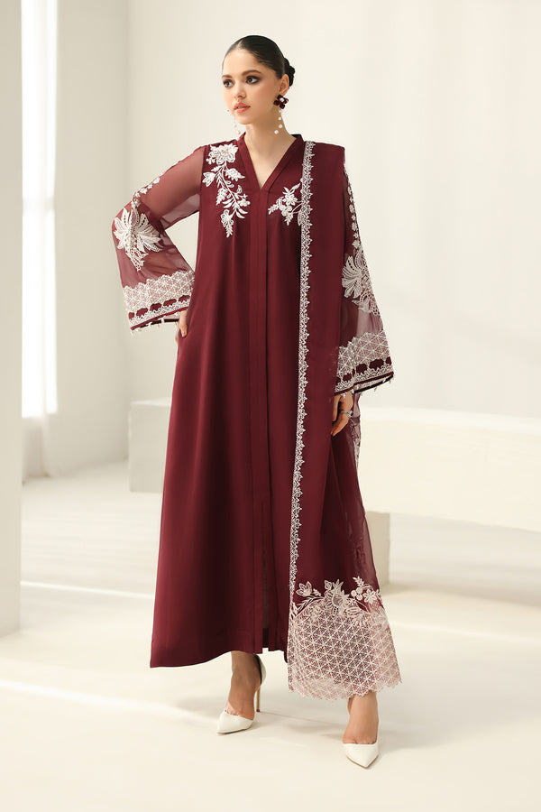 Baroque | Luxury Pret 25 | EMBROIDERED CHIFFON PR-1160 by Baroque - Designer Dress  - Type : Ladies Clothes - Available at Libayah - 100% Original 