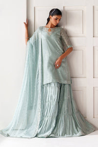 Baroque | Formals Collection | EMBROIDERED CHIFFON UF-4389 by Baroque - Designer Dress  - Type : Ladies Clothes - Available at Libayah - 100% Original 