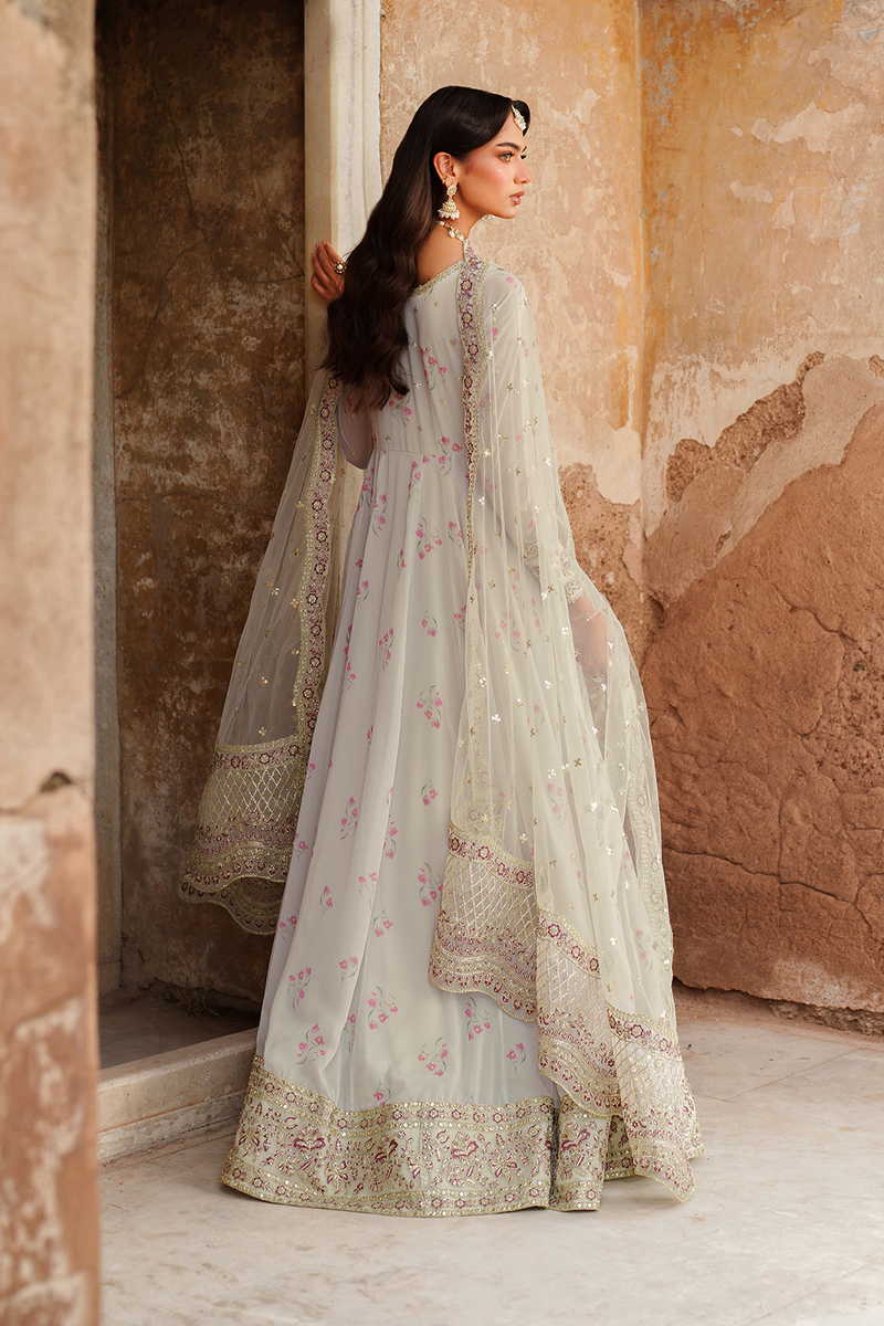 Iznik | Festive Formal | UE-551 Printed Chiffon by Iznik - Designer Dress  - Type : Ladies Clothes - Available at Libayah - 100% Original 