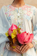 Cross Stitch | Premium Lawn 24 | DAWN MIST by Cross Stitch - Designer Dress - Type: Ladies Clothes - Available at Libayah - 100% Original