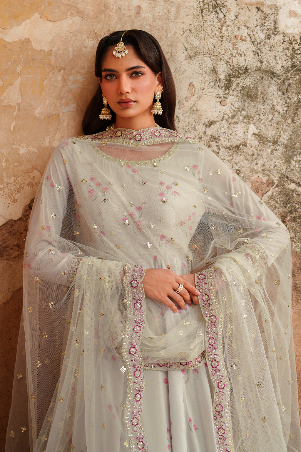 Iznik | Festive Formal | UE-551 Printed Chiffon by Iznik - Designer Dress  - Type : Ladies Clothes - Available at Libayah - 100% Original 