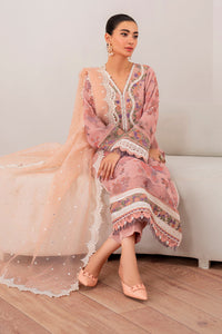 Baroque | Formals Collection | EMBROIDERED CHIFFON UF-705 by Baroque - Designer Dress  - Type : Ladies Clothes - Available at Libayah - 100% Original 