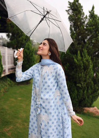 Sardinia | Embroidered Lawn Edit 26 | Palm Breeze by Afrozeh - Designer Dress  - Type : Ladies Clothes - Available at Libayah - 100% Original 