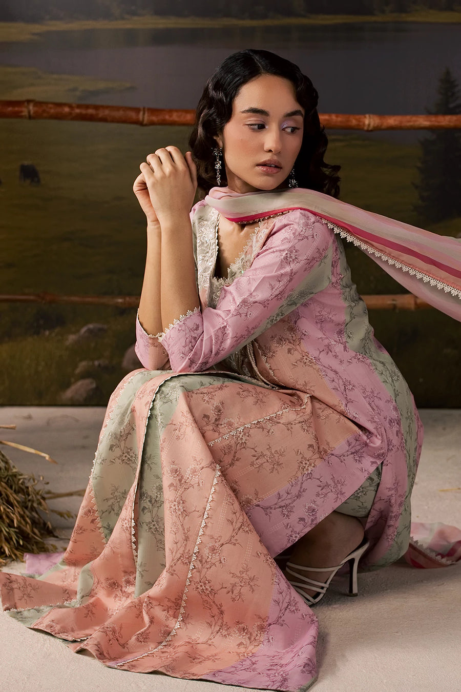 Vanya | Post Crds of July | SM-029 by Vanya - Designer Dress  - Type : Ladies Clothes - Available at Libayah - 100% Original 