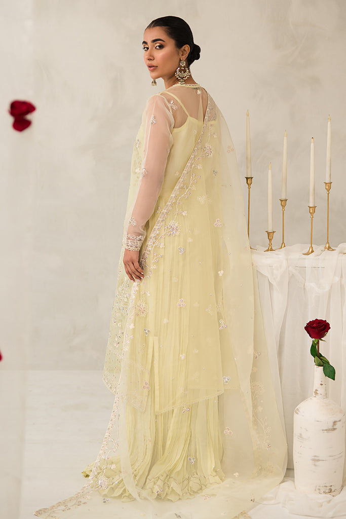 Cross Stitch | Luxe Atelier 24 | PEARL MIST by Cross Stitch - Designer Dress - Type: Ladies Clothes - Available at Libayah - 100% Original