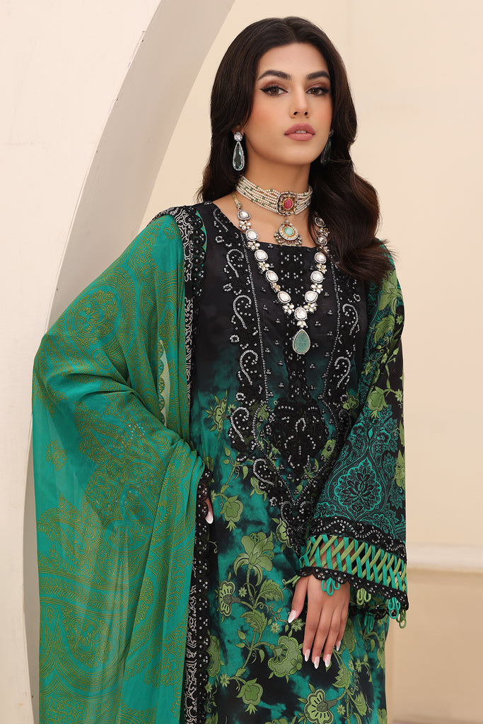 Charizma | Naranji Embroidered Lawn 24 | CN4-007 by Charizma - Designer Dress - Type: Ladies Clothes - Available at Libayah - 100% Original