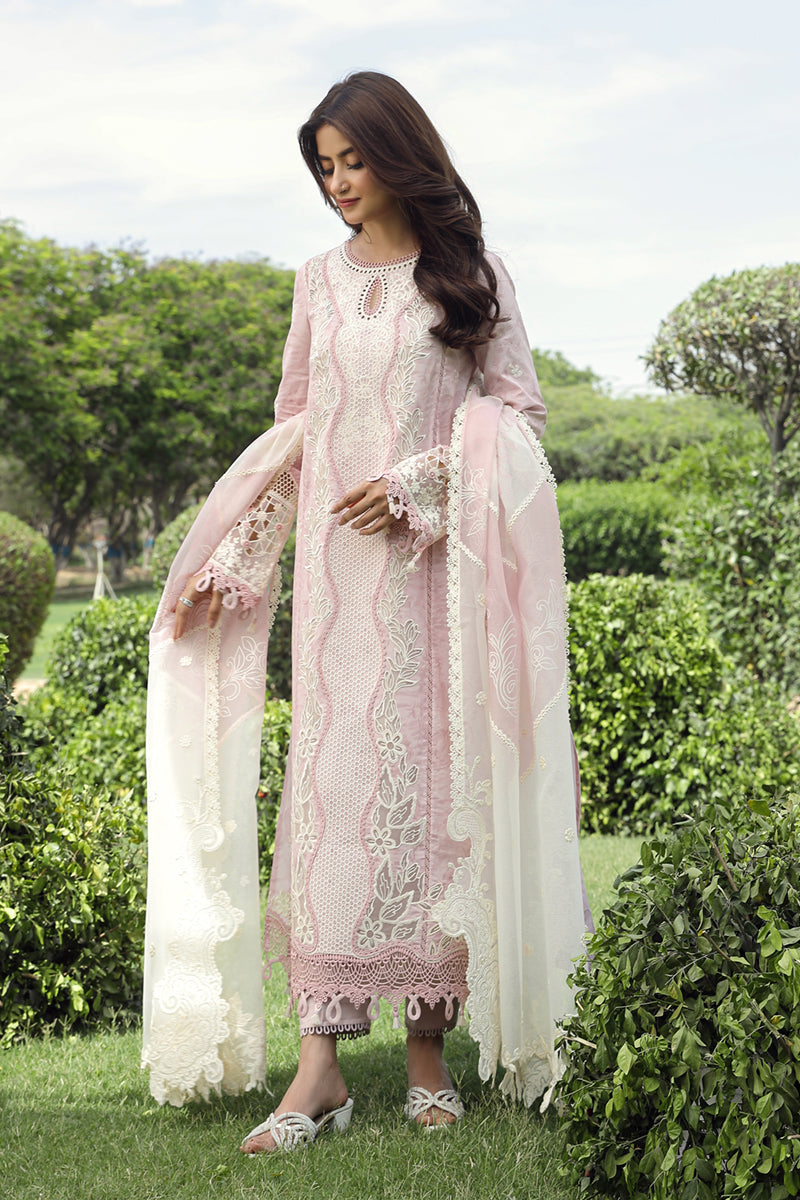 Qalamkar | Festive Lawn 2024 | PS-09 FARVA by Qalamkar - Designer Dress - Type: Ladies Clothes - Available at Libayah - 100% Original