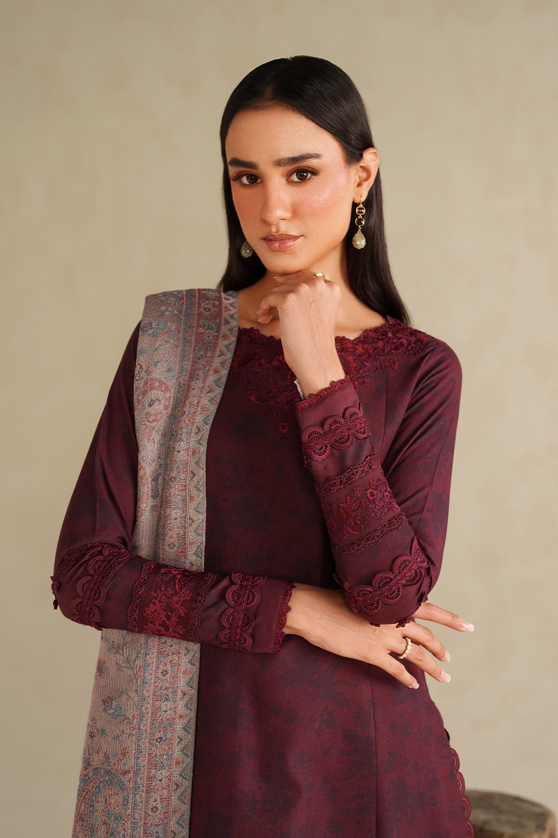 Iznik | Winter Chapter 25 | UE-590 Printed Khaddar by Iznik - Designer Dress - Type : Ladies Clothes - Available at Libayah - 100% Original 